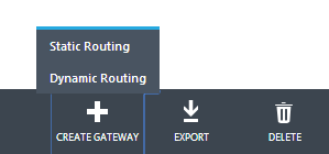 Creating a Microsoft Azure Static routing gateway