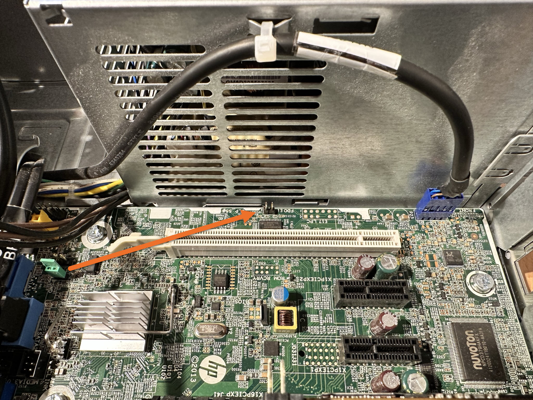 Add NVMe Boot Support to a HP EliteDesk 800 G1