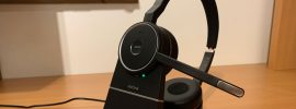 Image of Jabra Evolve 75 in Charging Dock