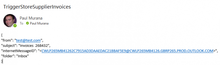 Trigger a Power Automate Flow directly for a selected message in Outlook