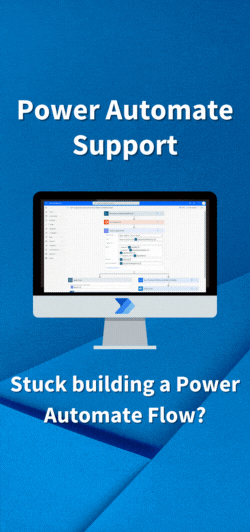 Link to Power Automate Support Page